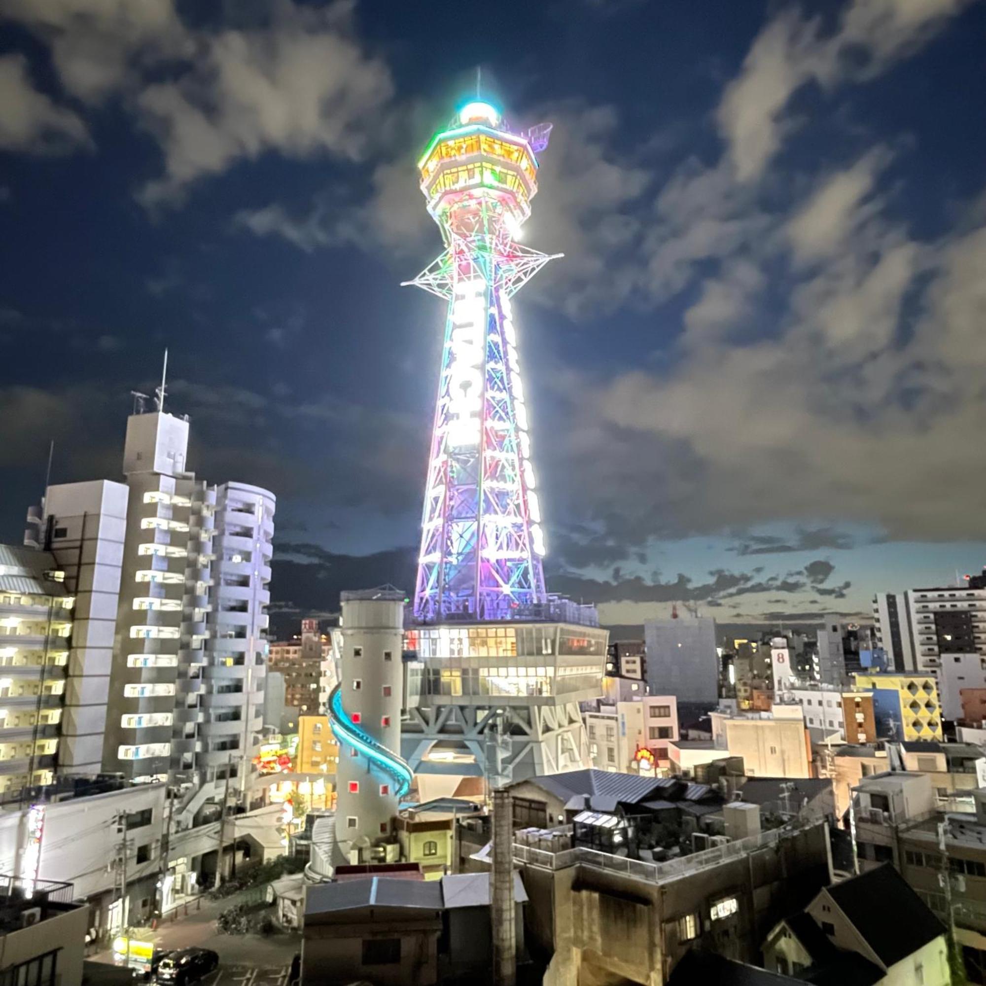 Hotel Aaron通天東 Osaka Dış mekan fotoğraf